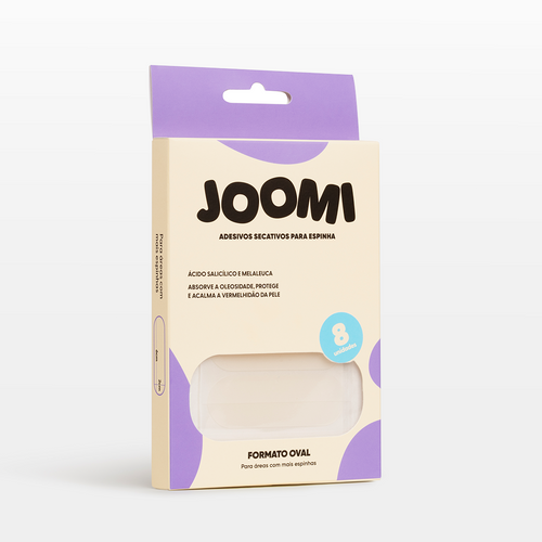 Adesivos Secativos Transparente Oval - 8 unidades