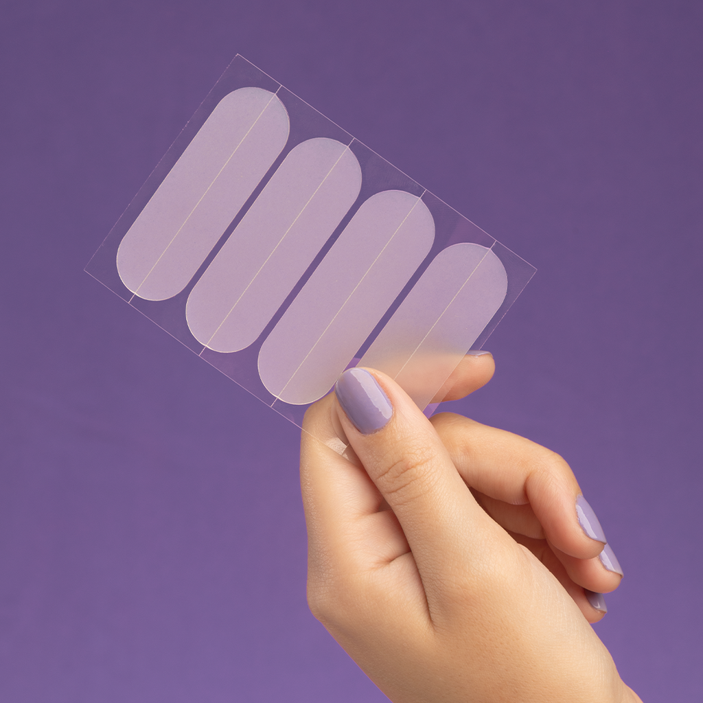 Adesivos Secativos Transparente Oval - 8 unidades