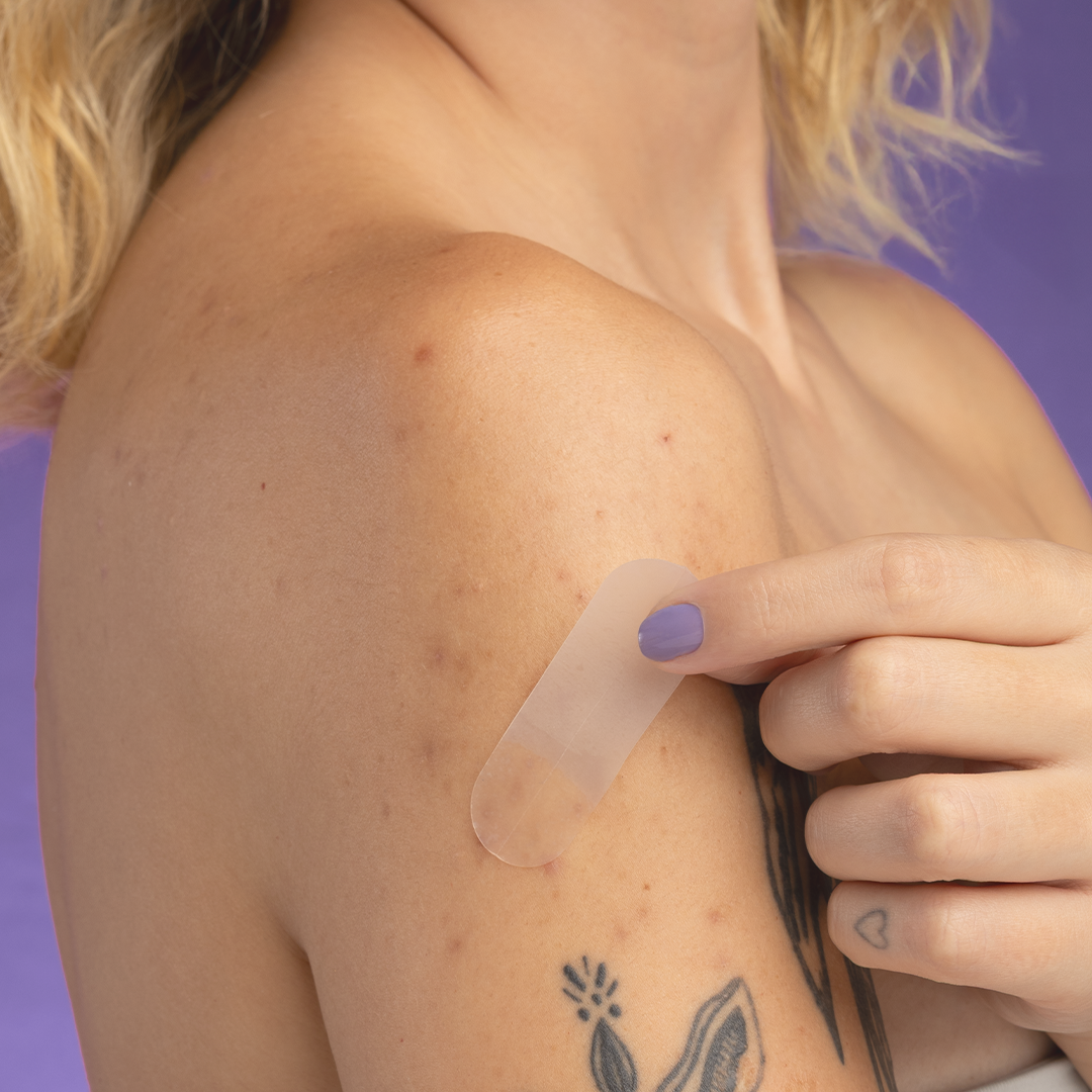 Adesivos Secativos Transparente Oval - 8 unidades