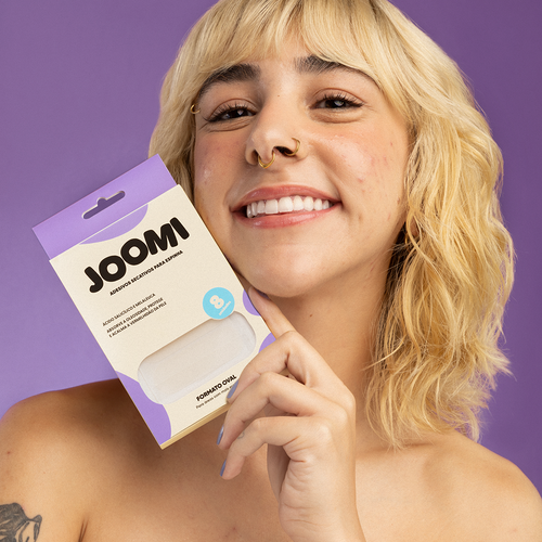 Adesivos Secativos Transparente Oval - 8 unidades