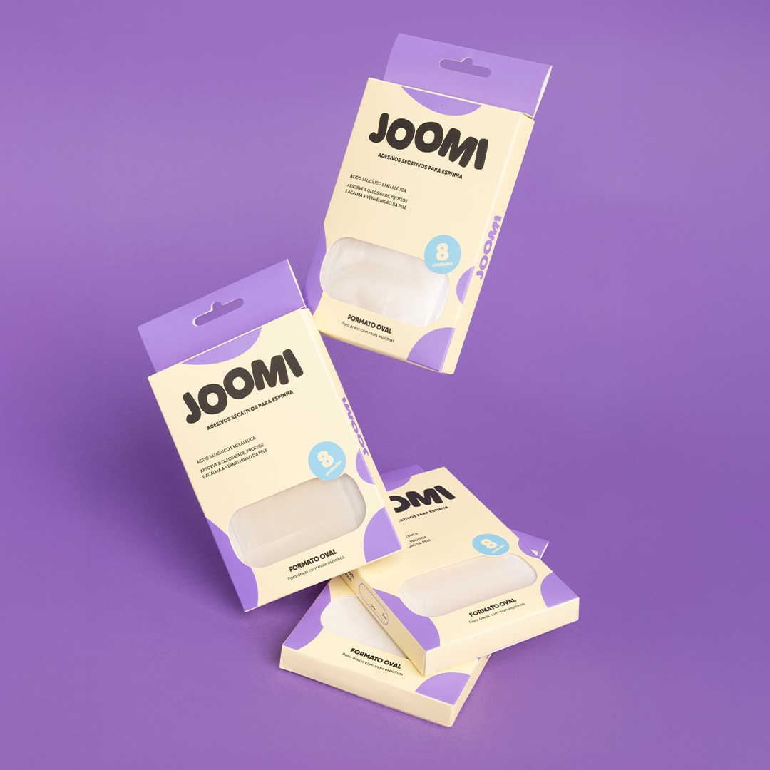 Adesivos Secativos Transparente Oval - 8 unidades